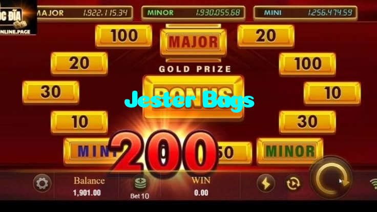 Jester Bags casino presented on mobile device in Pakistan with slots and live games